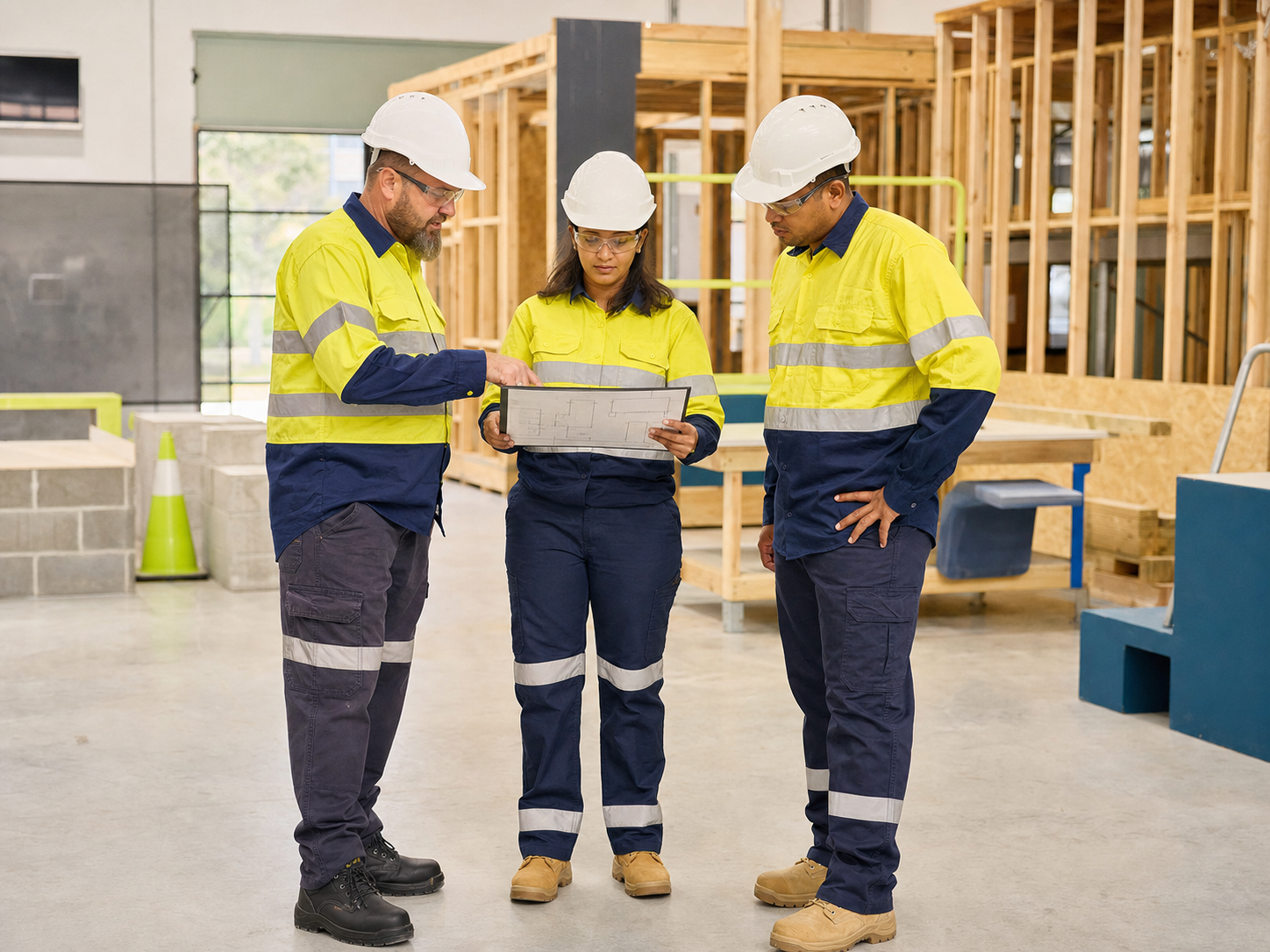 Prepare to work safely in the construction industry
